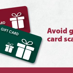 Avoid gift card scams
